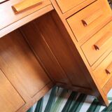 Solid wood school teacher desk