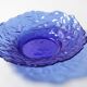 Cobalt Blue Glass Bowl by Uno Westerberg / Pukeberg / Sweden / 1970s