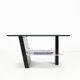 Mid-Century Italian Marble and Glass Coffee Table, 1970s