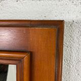 Wooden wall mirror