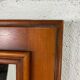 Wooden wall mirror