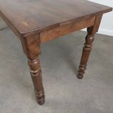 Large walnut bistro table