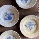 Lot de 4 assiettes creuses vintage Digoin