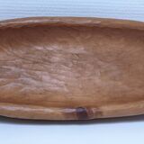 Long carved monoxyl wood cut stamped L. 54 cm