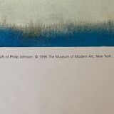 Mark Rothko poster from the Museum of Modern Art, New York (MoMA)