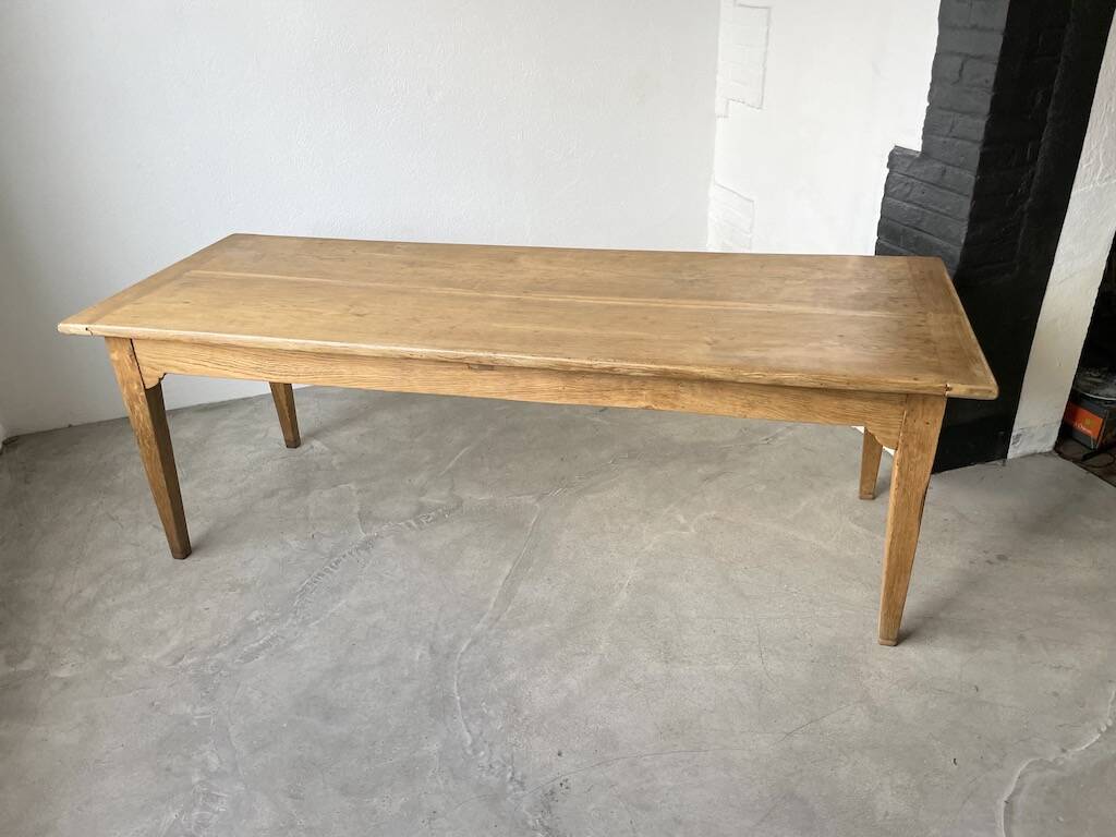 Oak farm table 220 cm