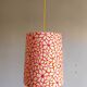 Suspension fleurs vintage 1970 sur-mesure