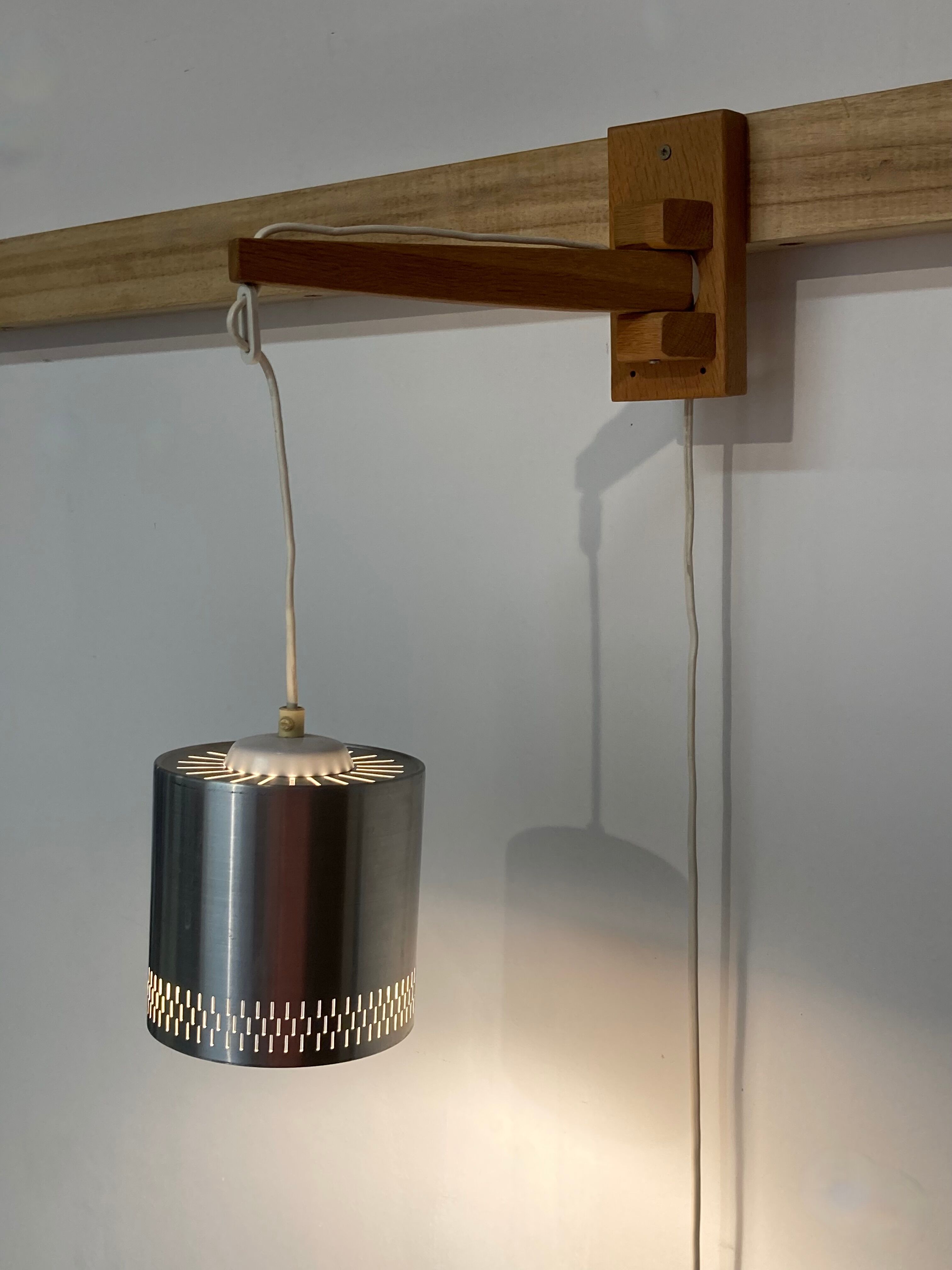 Scandinavian modular wall lamp 1950.