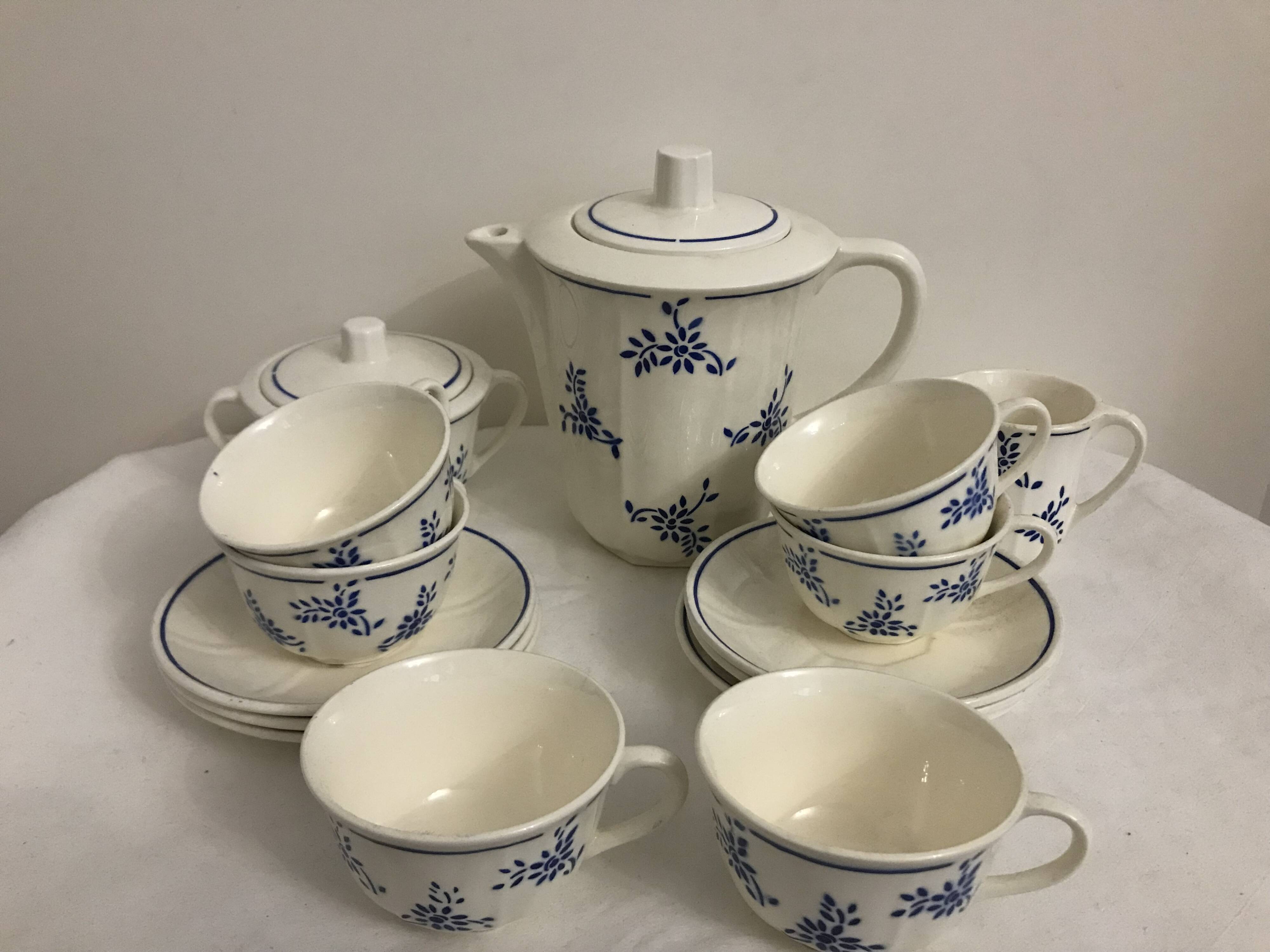 Badonviller "Christiane" model coffee service