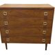 Vintage 4-drawer chest of drawers from the 70s