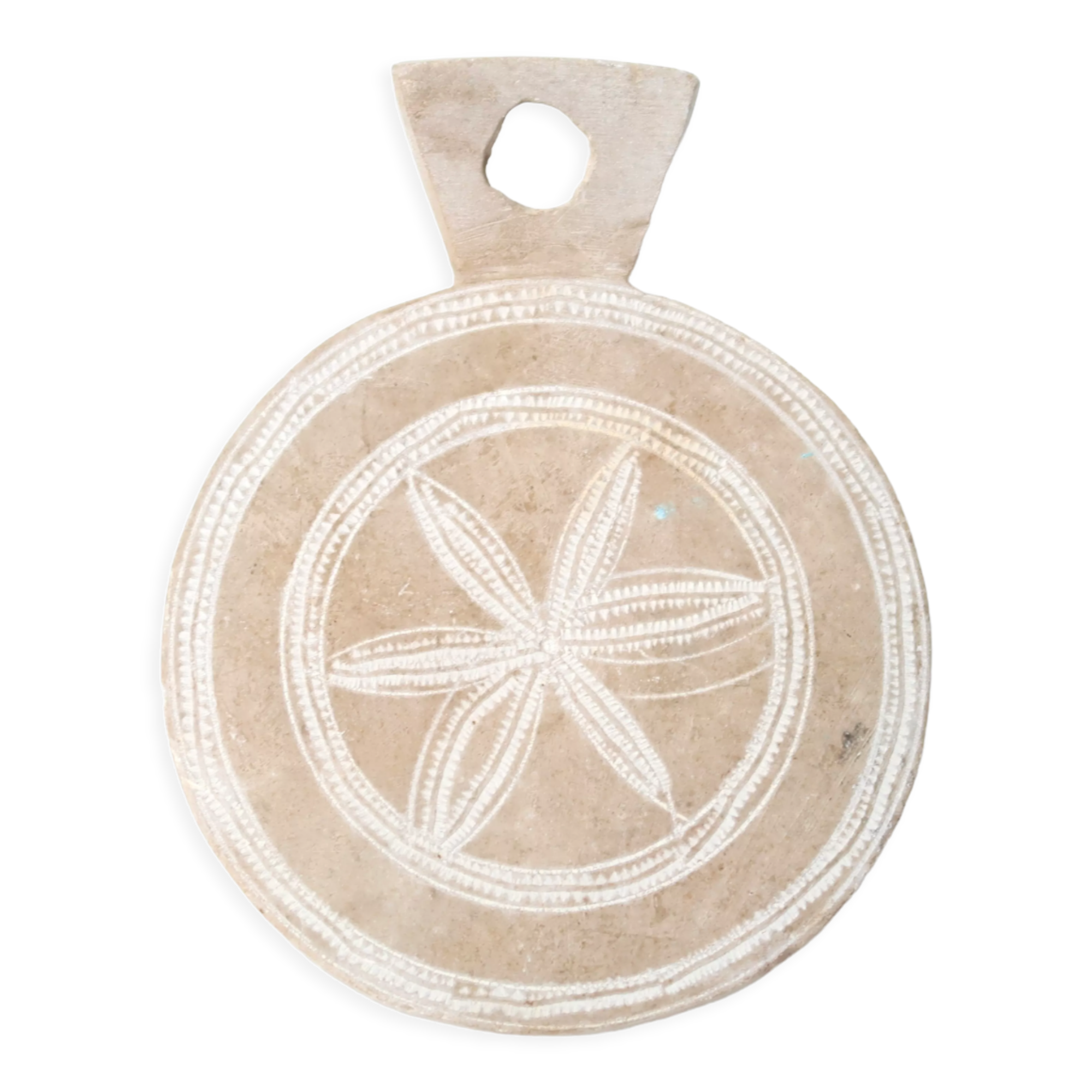 Moroccan stone cutting board, 70s