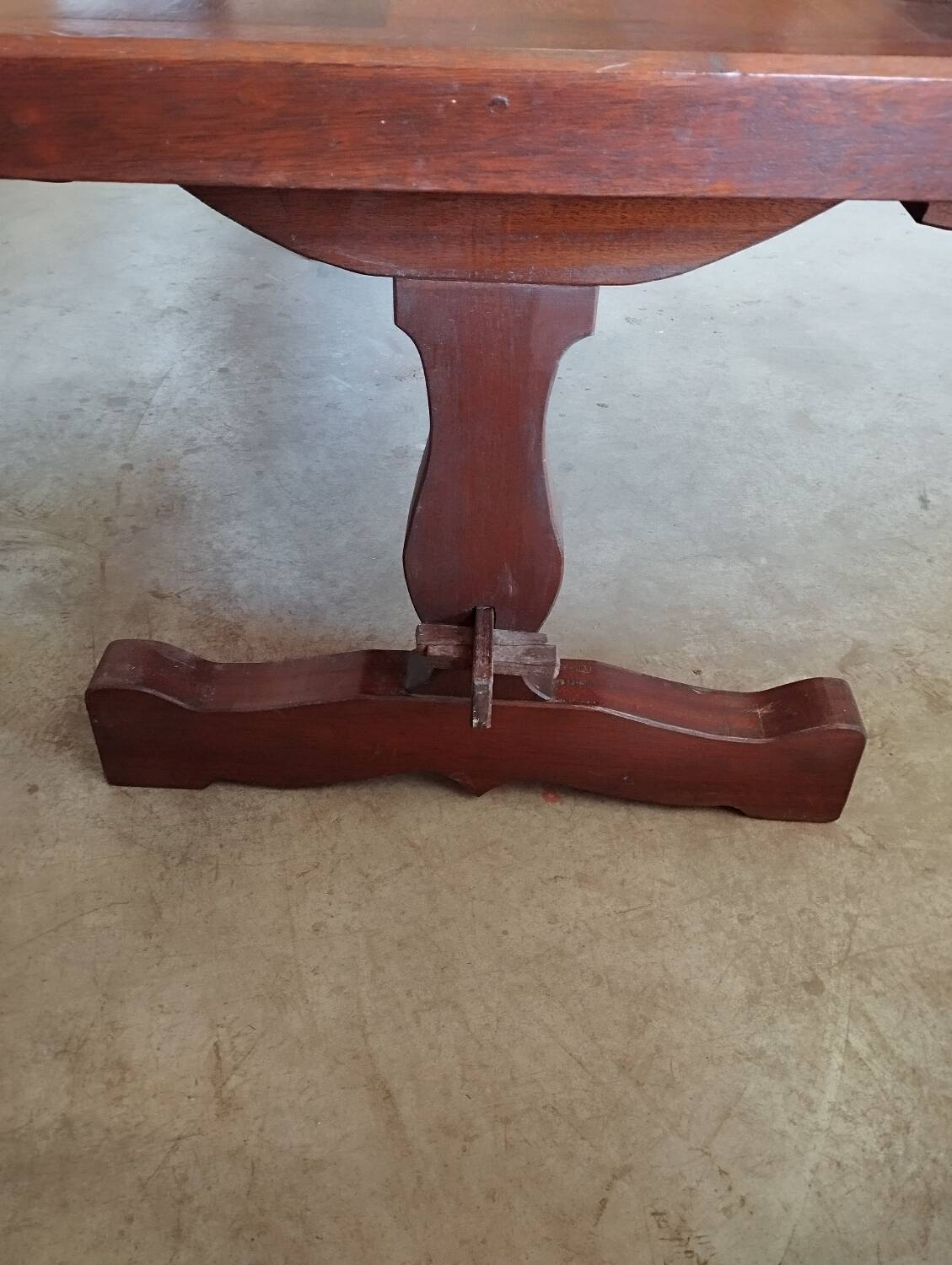 Farmhouse table and 2 benches set