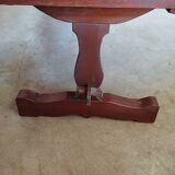 Ensemble table de ferme et 2 bancs