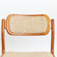 Johannes Andersen teak dining chairs for Uldum