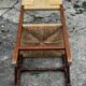 Set of 6 chairs and 2 armchairs, Brutalist style, 1950s