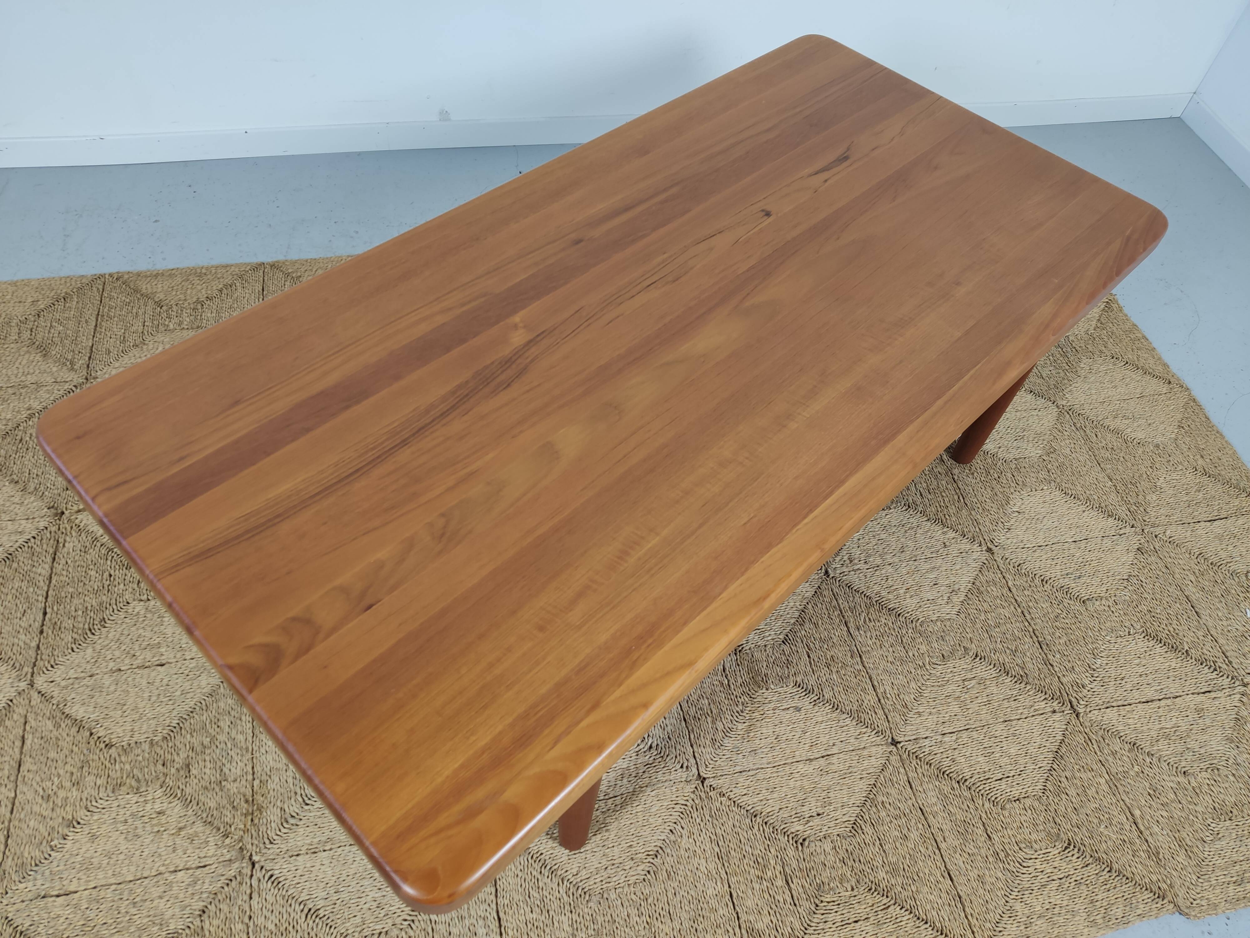 GLOSTRUP teak coffee coffee table, Denmark 1960/70