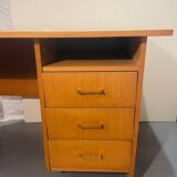 Vintage desk Maison Capelle circa 1960