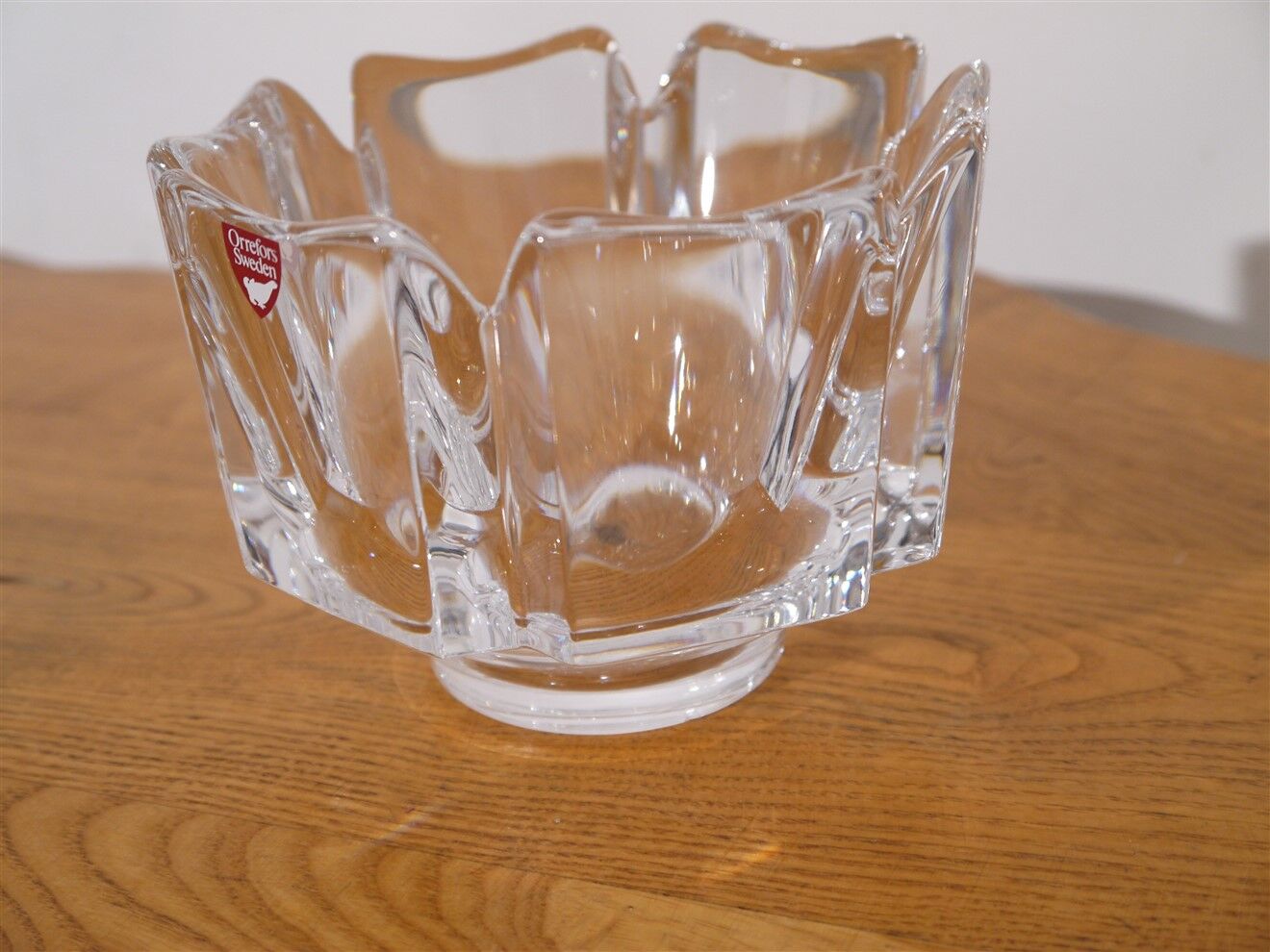 Vide poche en verre de Orrefors 1960