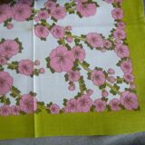 Nappe Bassetti et ses 12 serviettes de table années 70