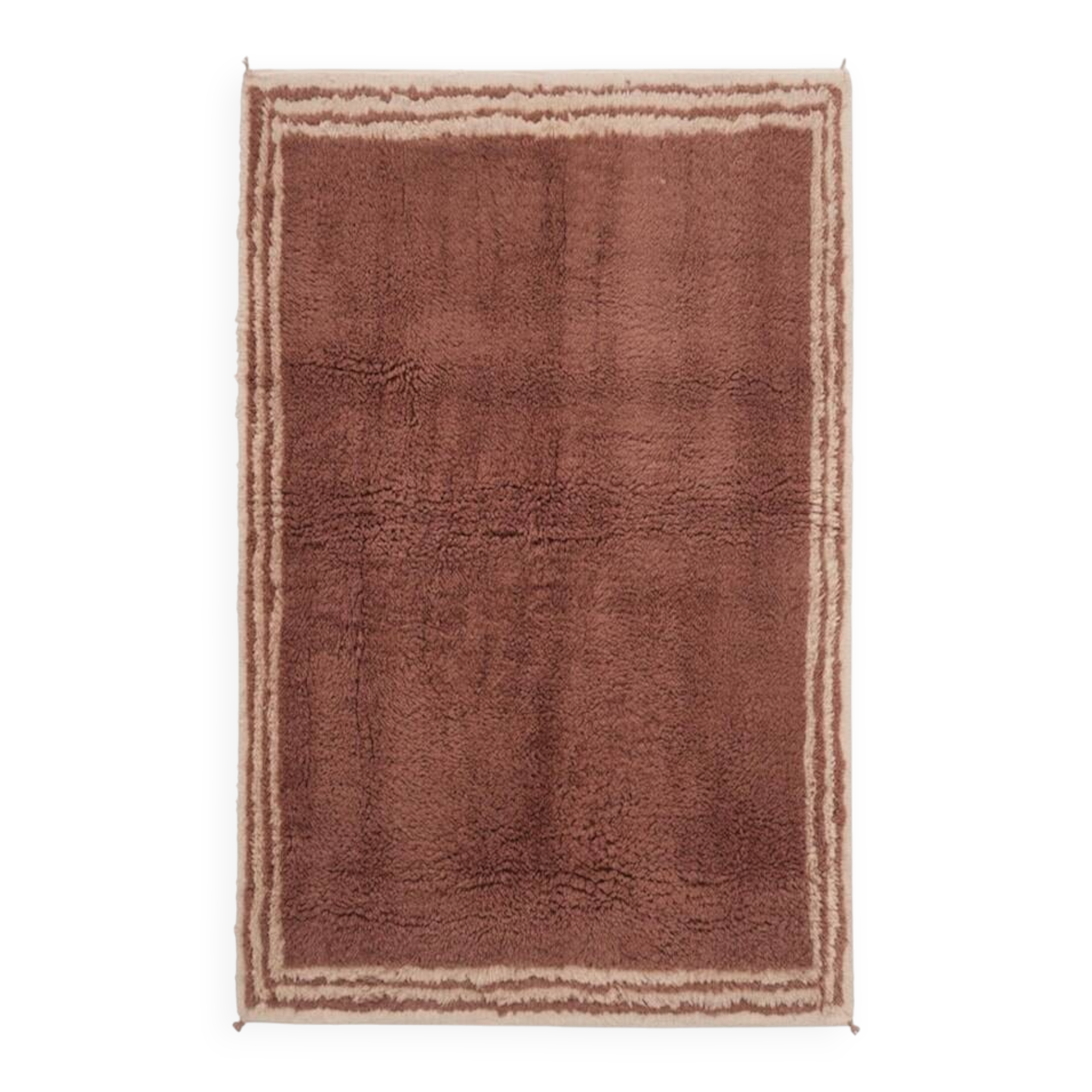 Brown moroccan carpet 250cmx150cm