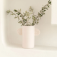 White amber ceramic vase - oustao