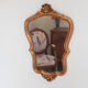 Mirror rocaille Louis XV style, gilded frame, 38 x 25 cm