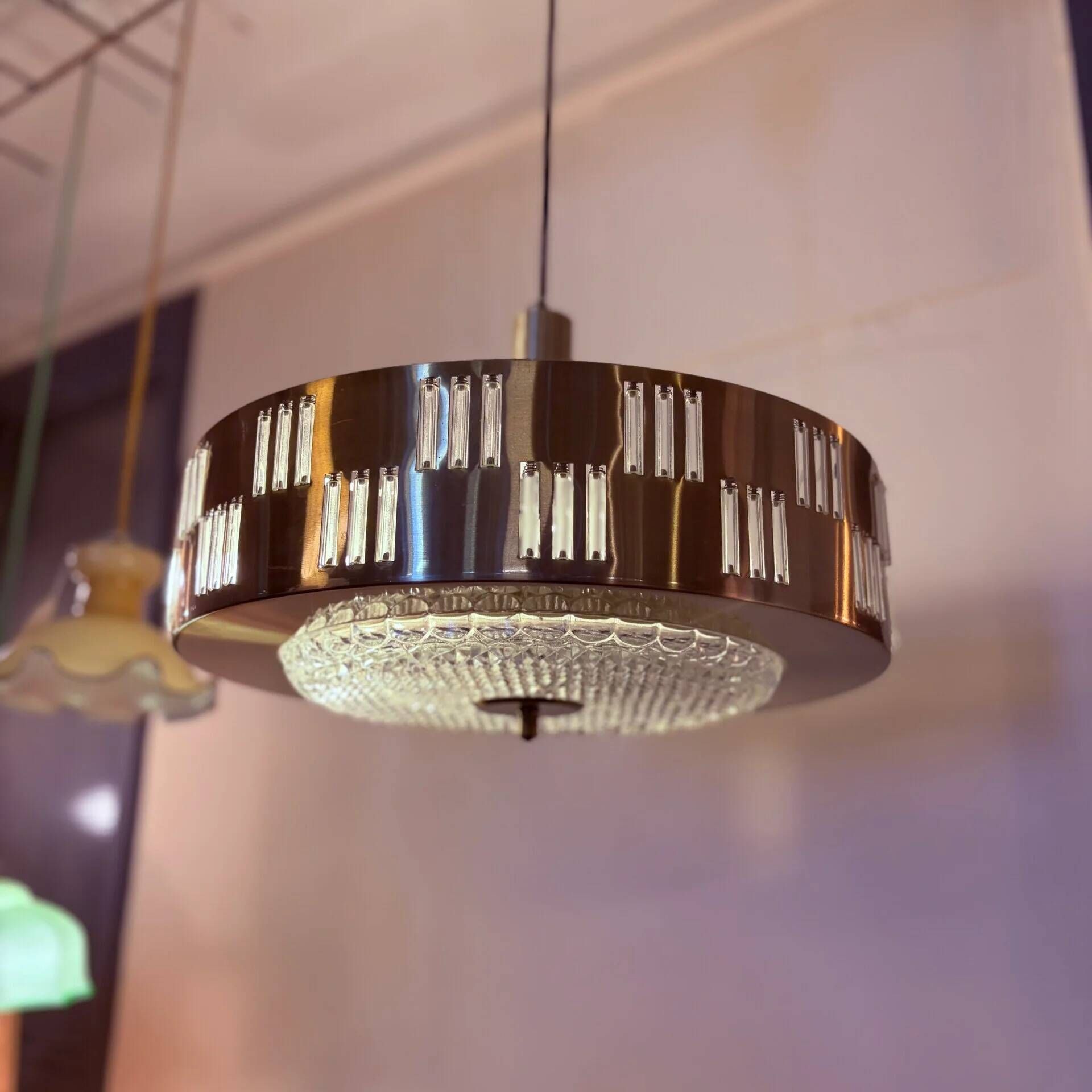 Space Age pendant lamp Schmahl & Schulz, German, 1970s