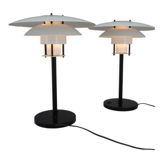 Set of two table lamps by Jorgen Buchwald for Laterna Danica, 1970s