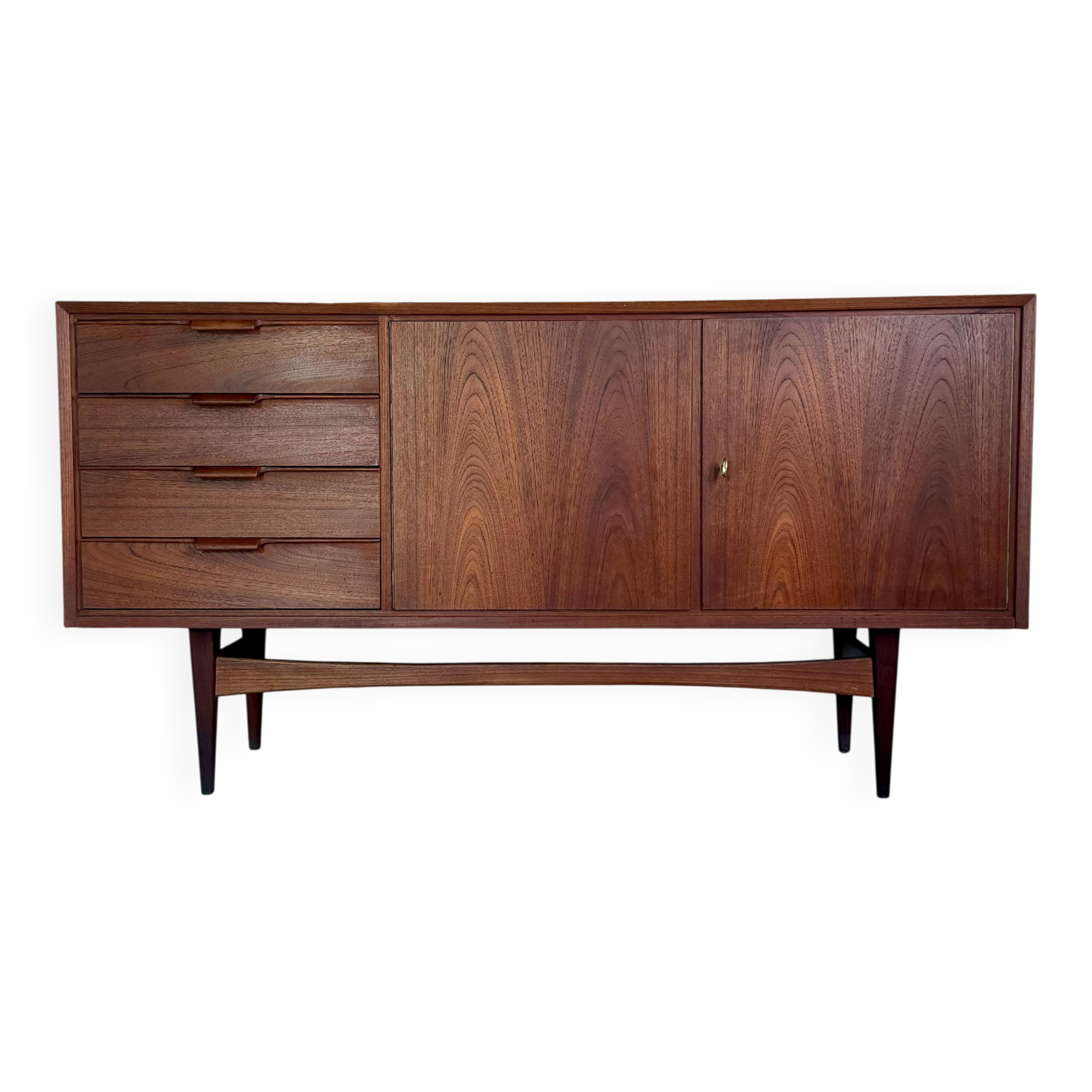 Vintage Scandinavian teak sideboard, 1960s