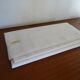 Flat sheet pure weft linen cotton 310 x 220 new period labels
