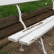 Garden bench cast iron legs