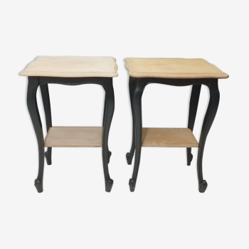 Pair of bedside tables or end tables