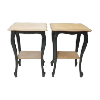 Pair of bedside tables or end tables