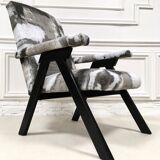 Restored Scandinavian armchair
