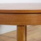 Mid century round extendable dining table and chairs from mcintosh, 1960s, set of 5