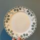 Set of 6 flat plates XIXth Boch Frères Keramis, "Trifolium"