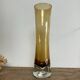 Vase verre soufflé ambre