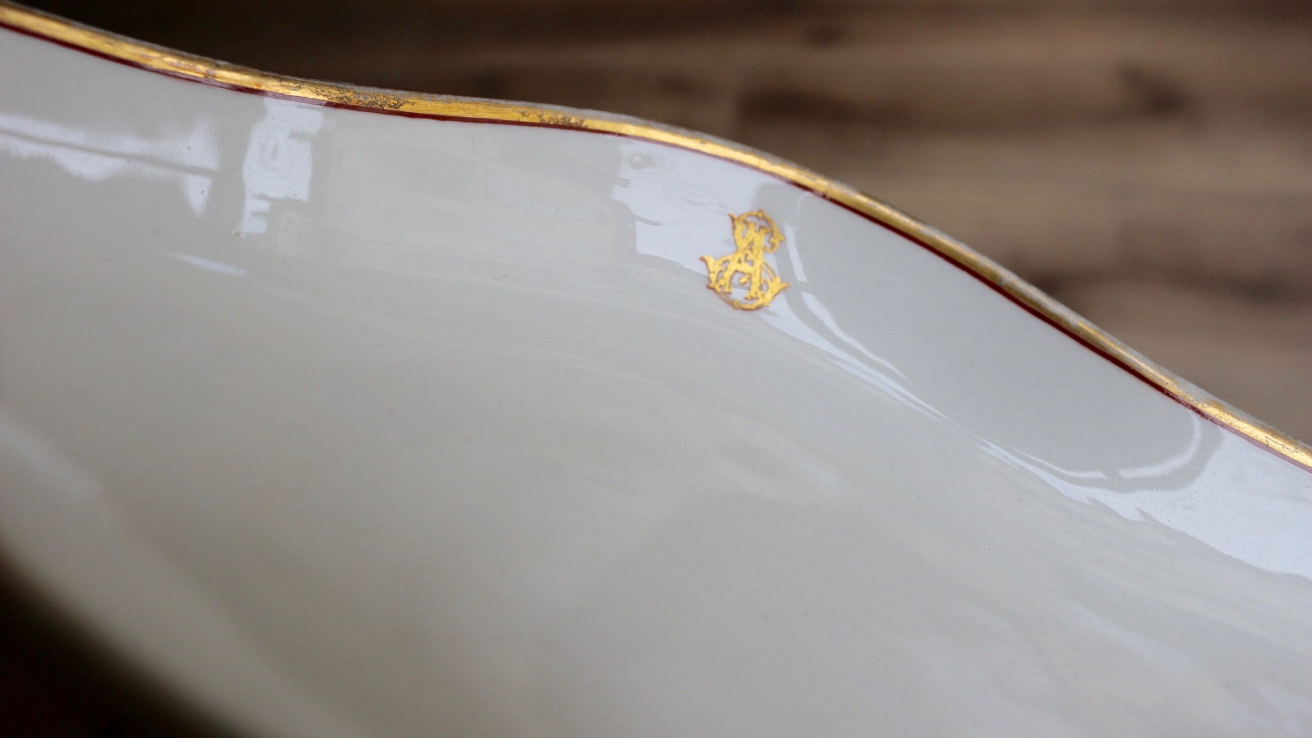 Ravier Porcelaine de Limoges W.Guerin & Cie