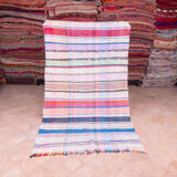 Tapis kilim berbère rayé 166x273cm