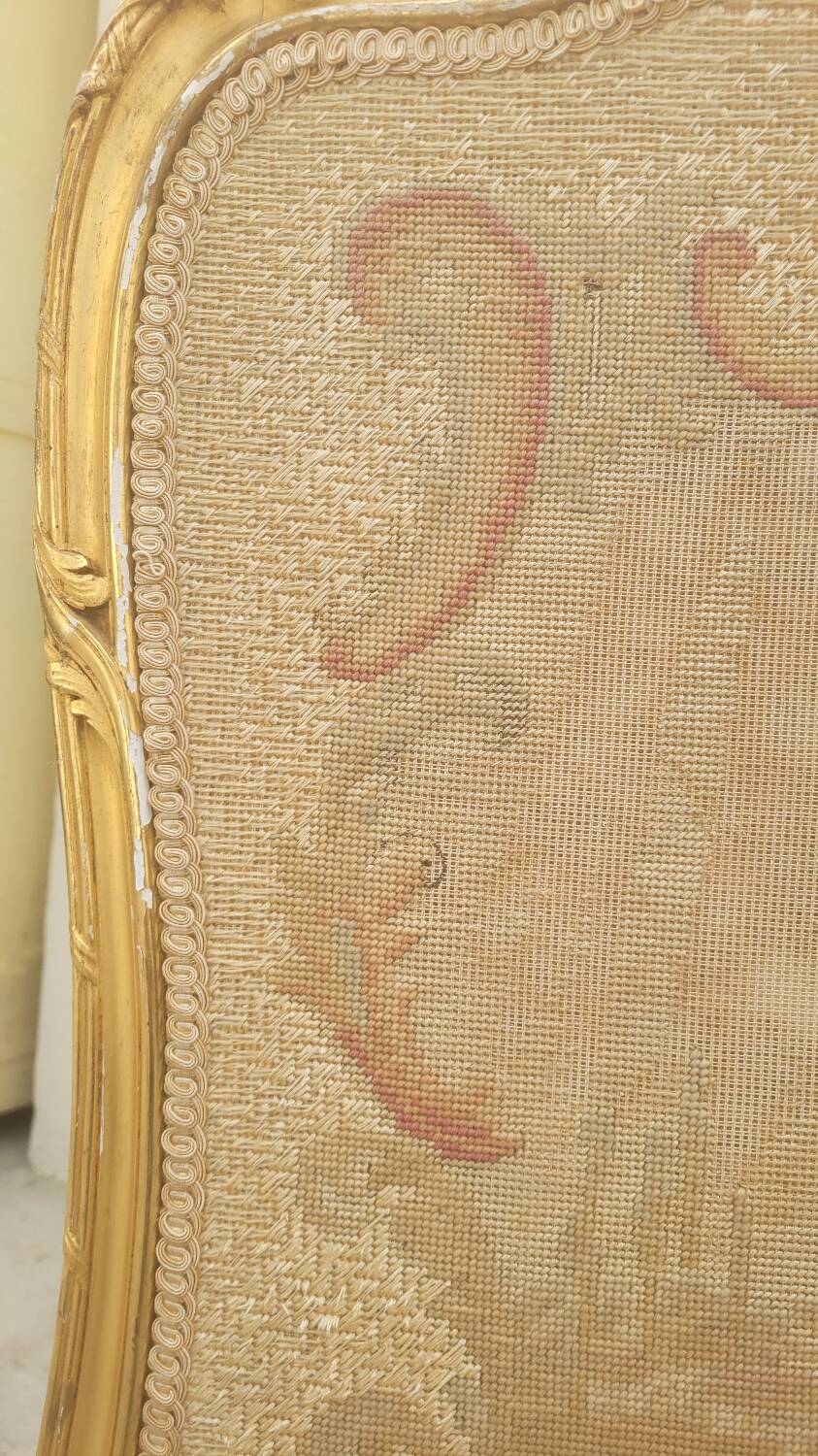 Louis xv style fireplace screen fire screen in gilded wood 19th century tapestry