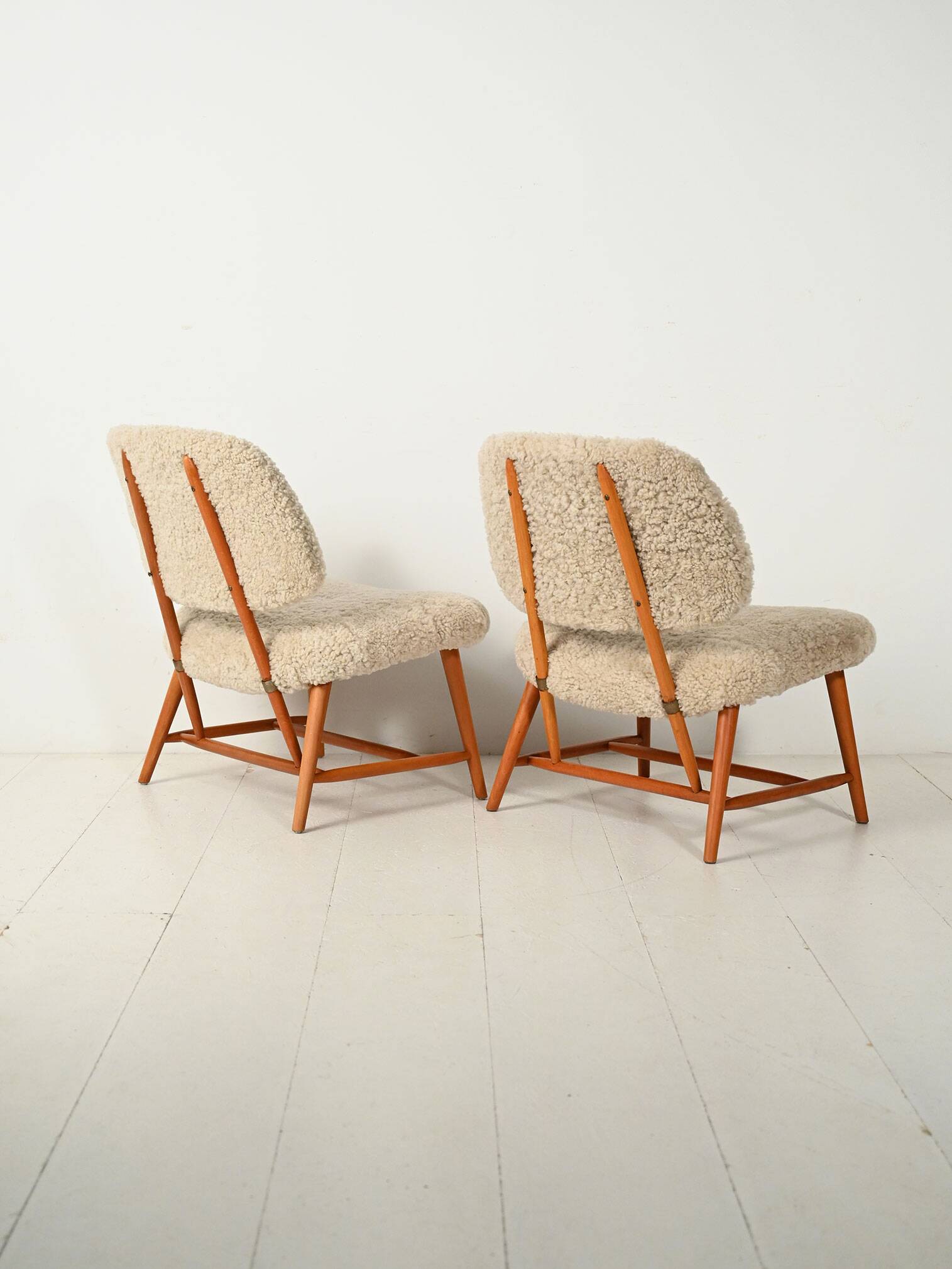 Paire de fauteuils « Te-Ve » d'Alf Svensson, années 1950