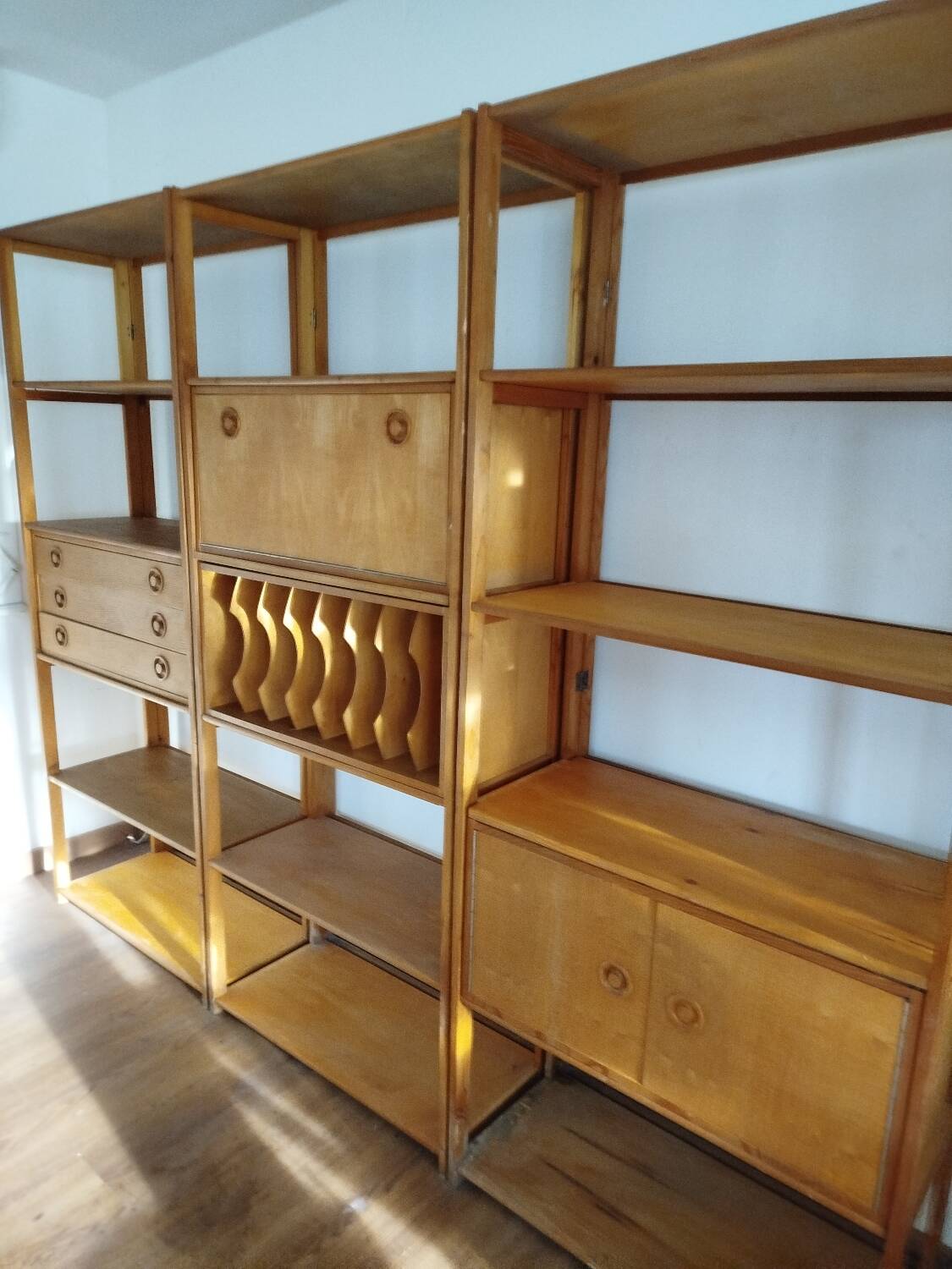 Vintage modular shelf, 1970s