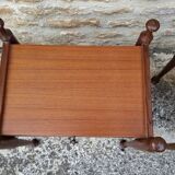 Pair of teak bedside tables