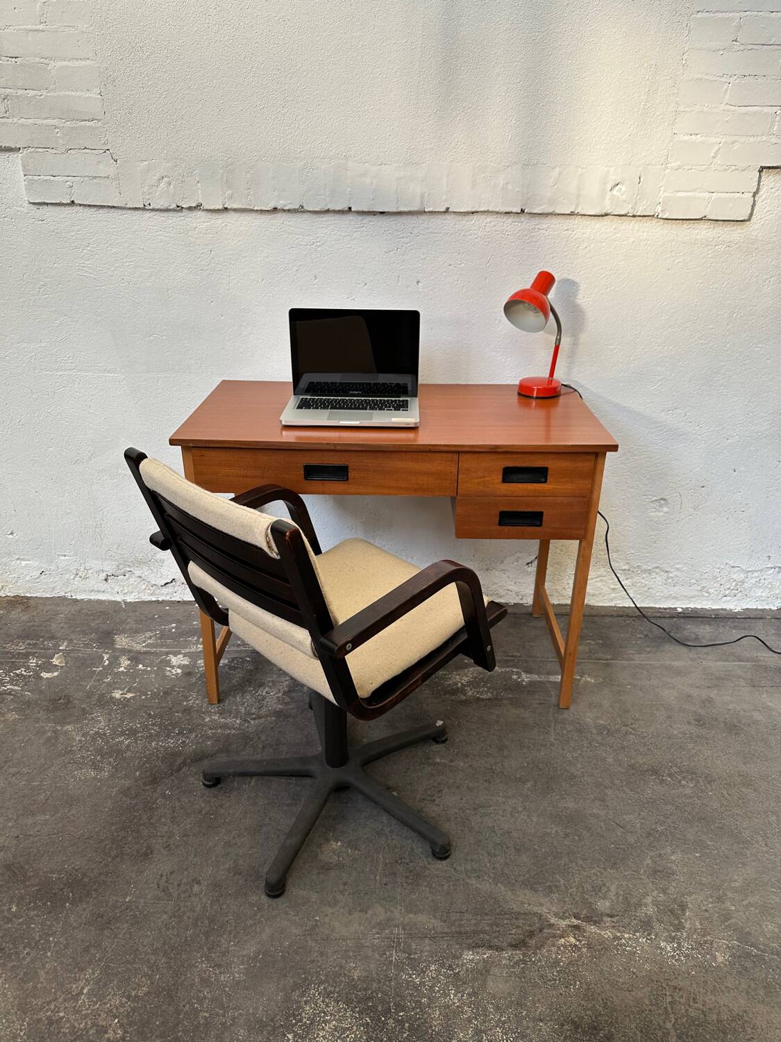 Scandinavian teak desk