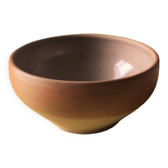 Vintage two-color stoneware bowl