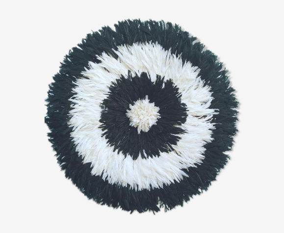 Juju hat white and black of 80 cm