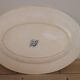 Oval iron earth dish late 19th century