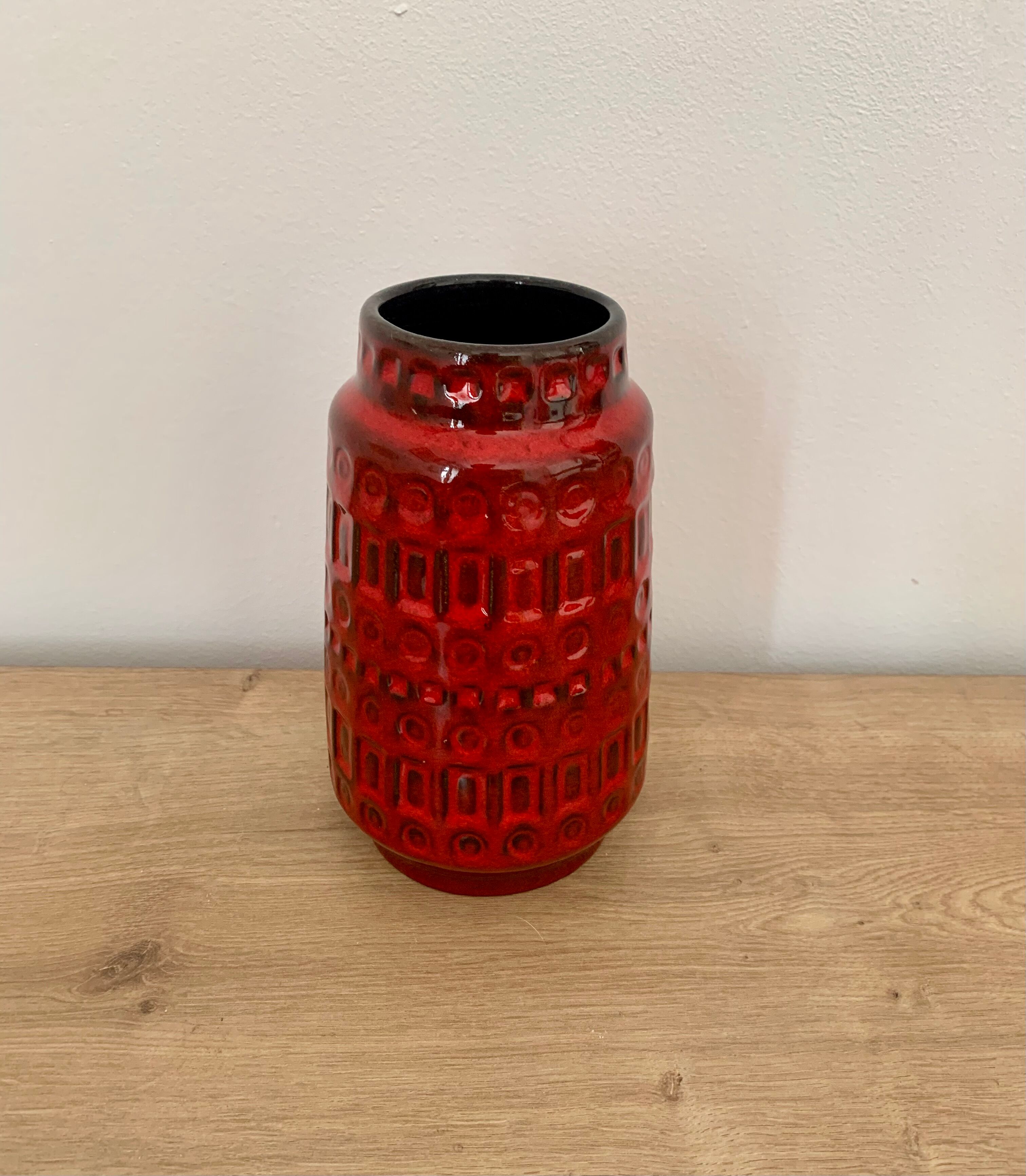West Germany Pottery Vase, 1970s