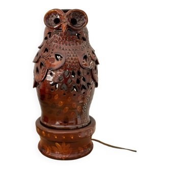 Lamp zoomorphic in ceramic from 1970