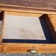 Table de metier drapier pin 5 tiroirs